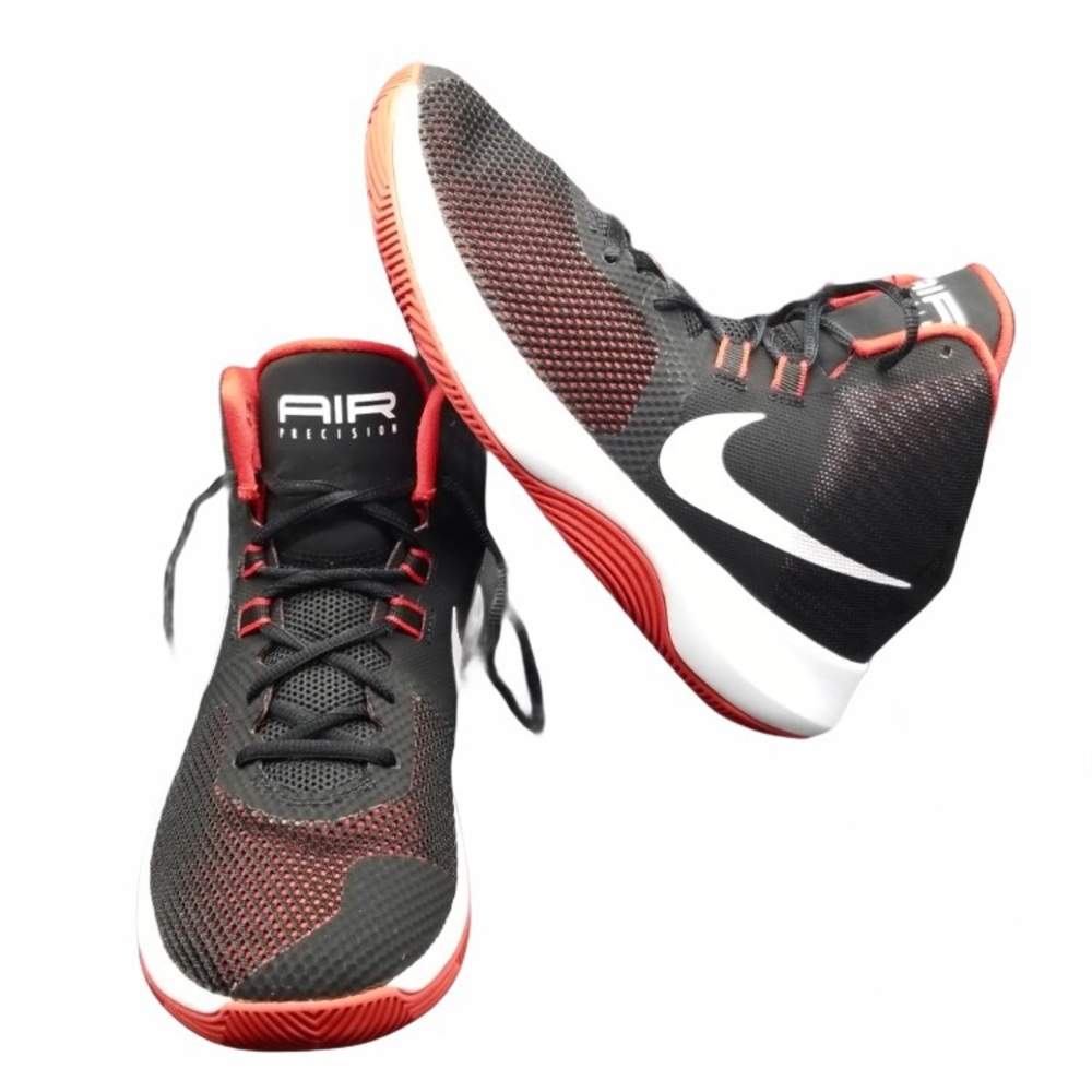 Nike Air Size 7 Basketball Shoes Red Black